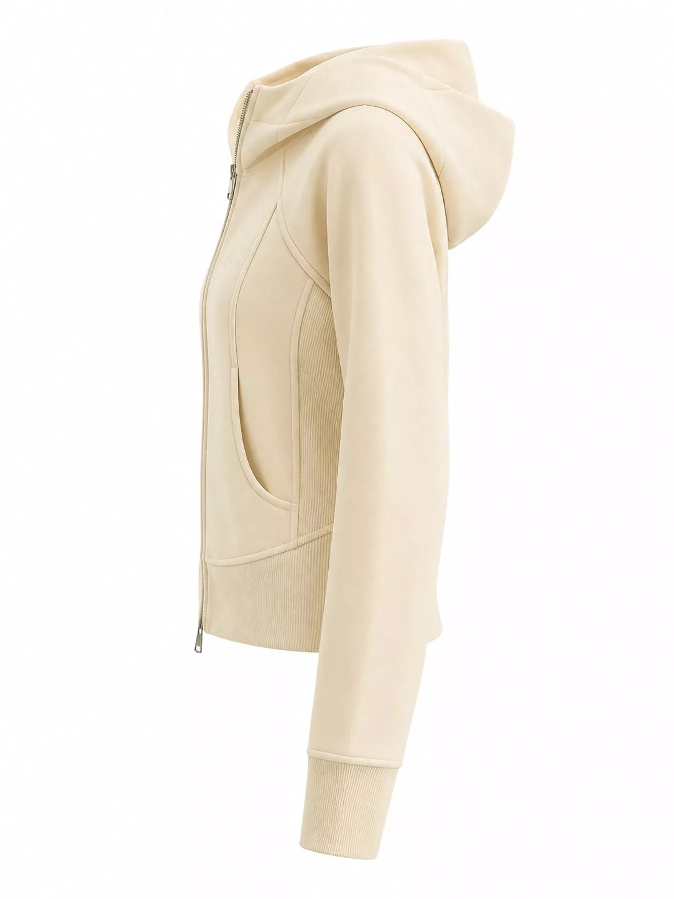 Slim-Fit Full-Zip Hoodie Secondary image