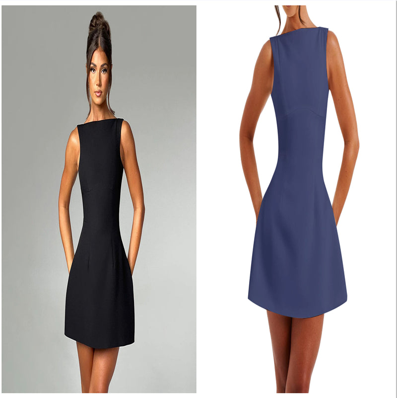 Sexy Slim-fitting Backless Dress Summer Sleeveless Short Dresses Secondary image