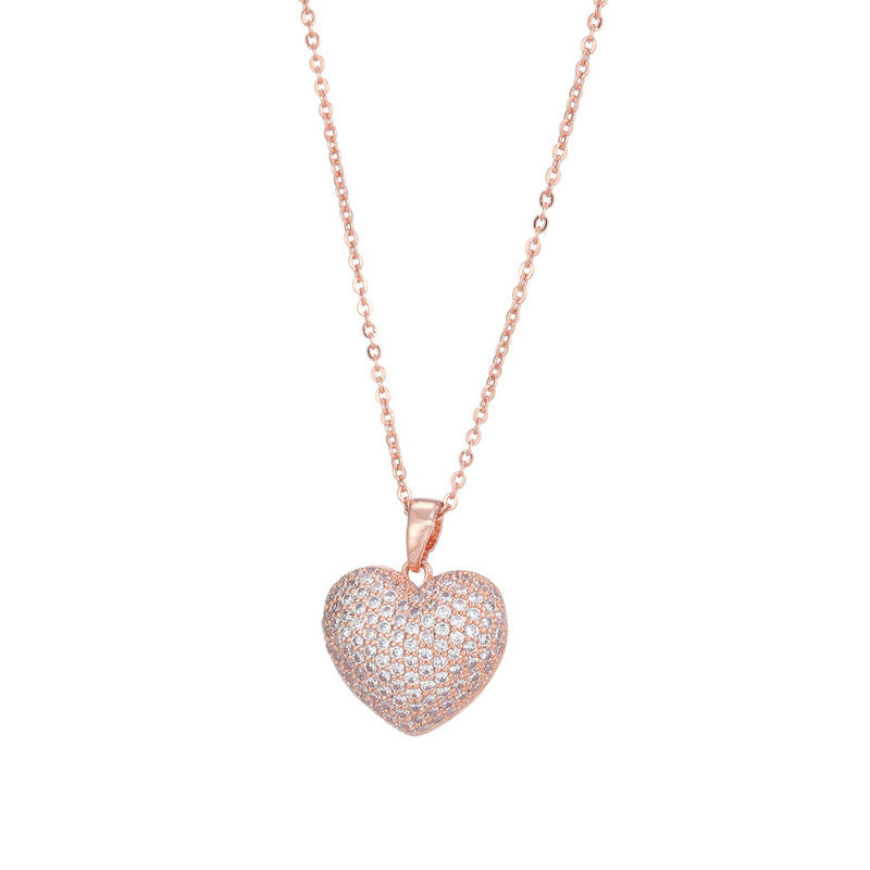 Necklaces were studded with hearts Secondary image